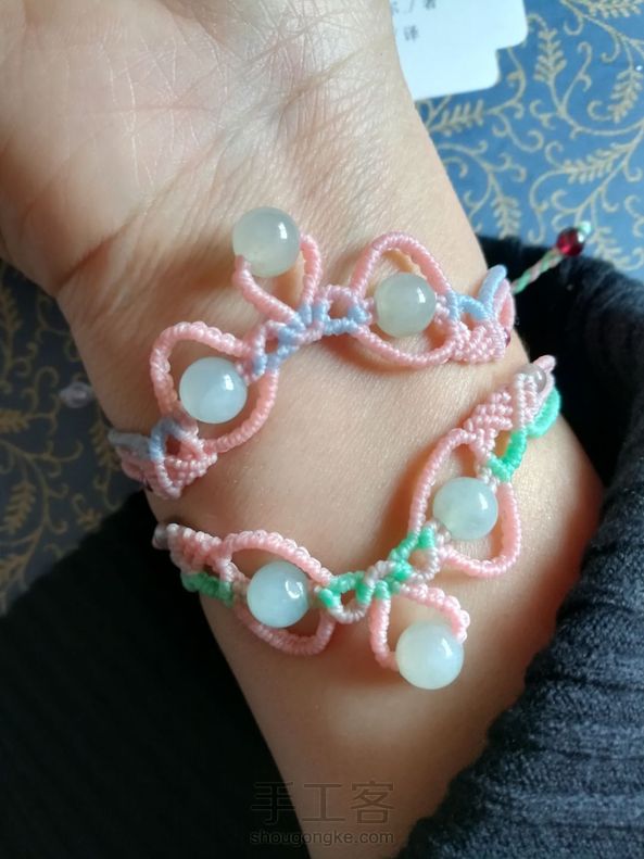 感觉像个小皇冠呀。用泰蜡和圆蜡分别做这个款，效果都不错。 第3张