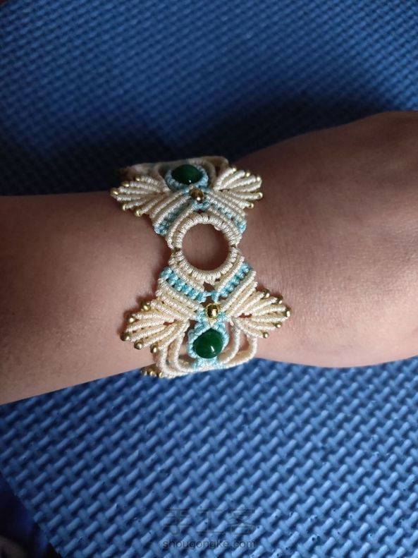 后面只做了一个包珠，手太细，没办法。感谢老师的教程。 第1张