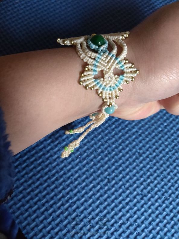 后面只做了一个包珠，手太细，没办法。感谢老师的教程。 第2张