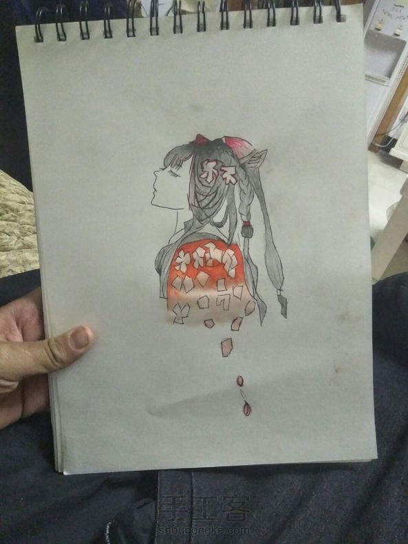 我承认，被我改了好多地方，还是挺好看的。建议大家可以画画。😁😁😁😁😁😁