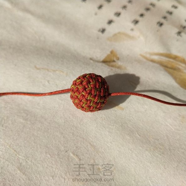 交作业，绕了两颗小球🏵️🏵️🏵️…