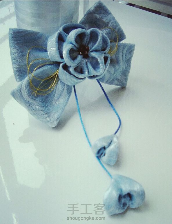 学习了，碎布改造，做出来效果不错。 第2张