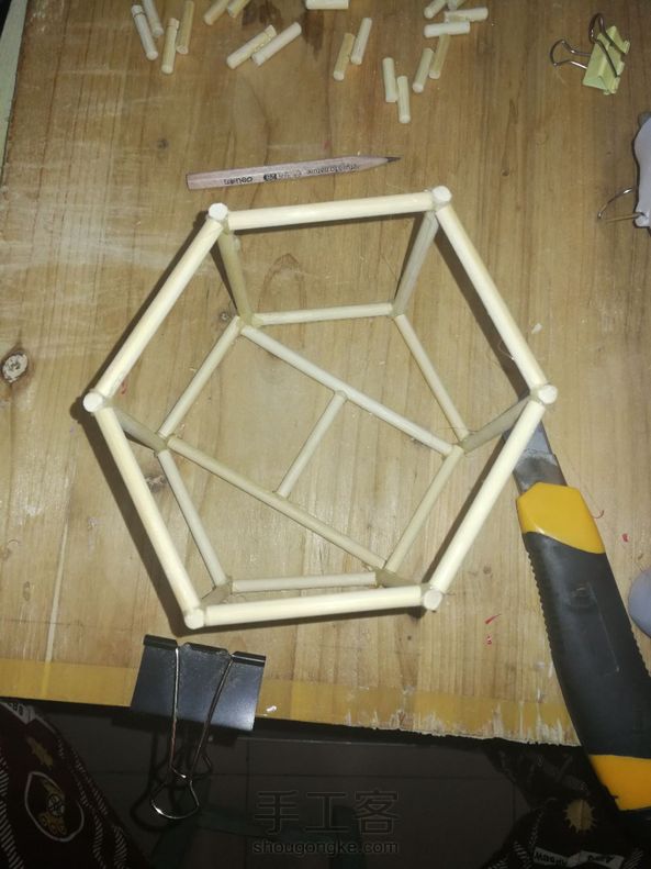 谢谢大神教程，花了大半天时间，远看还行，近看就很粗糙，特别是外面的纱布真心不好弄 第1张