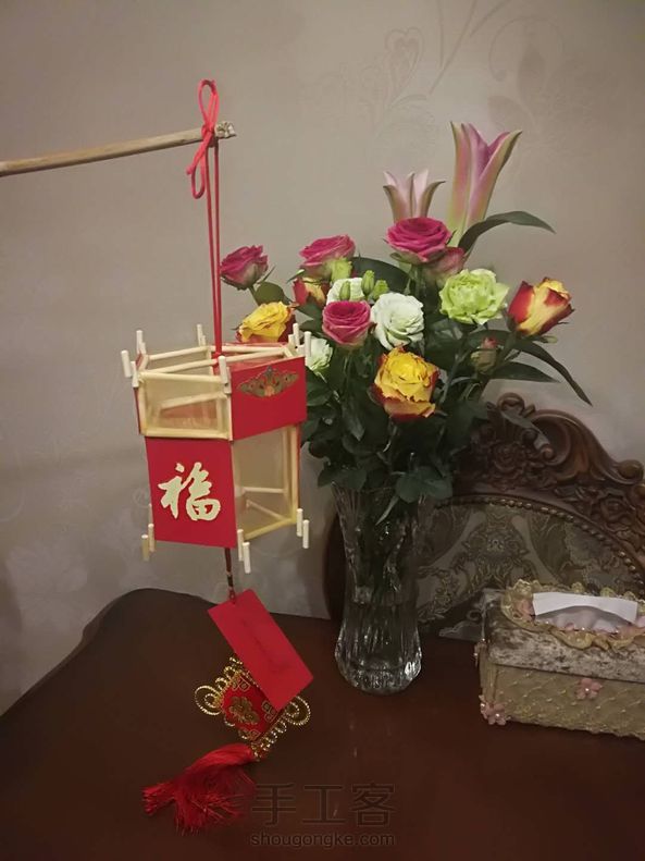 谢谢大神教程，花了大半天时间，远看还行，近看就很粗糙，特别是外面的纱布真心不好弄 第3张