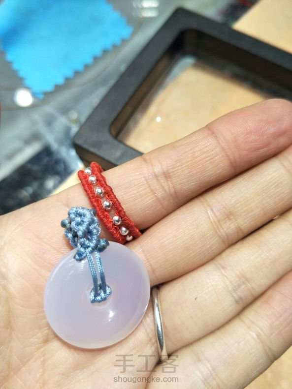 没看到用线量，扯了3根40厘米的，不够用，临时改了款，估计50厘米差不多了，60厘米足够足够了 第1张