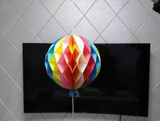 研究了半天发现扇形折叠两次才有那么多线条