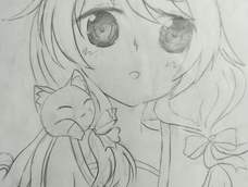 手绘女孩教程已发，求关注~(≧▽≦)/~