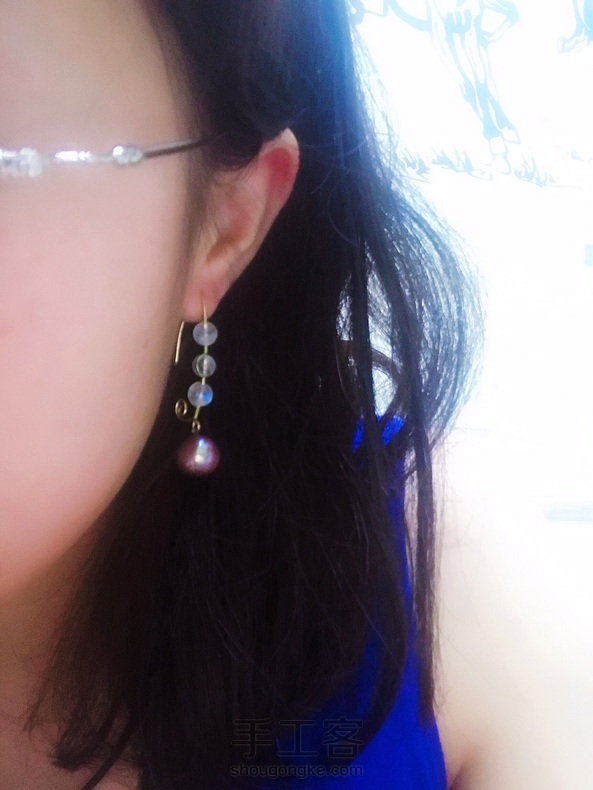 用月光石和炫彩巴洛克做了一个
初学 手艺不好 第1张