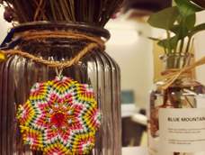 交作业，谢谢大神的花鼓教程，编完这个，各种斜卷儿都会了。