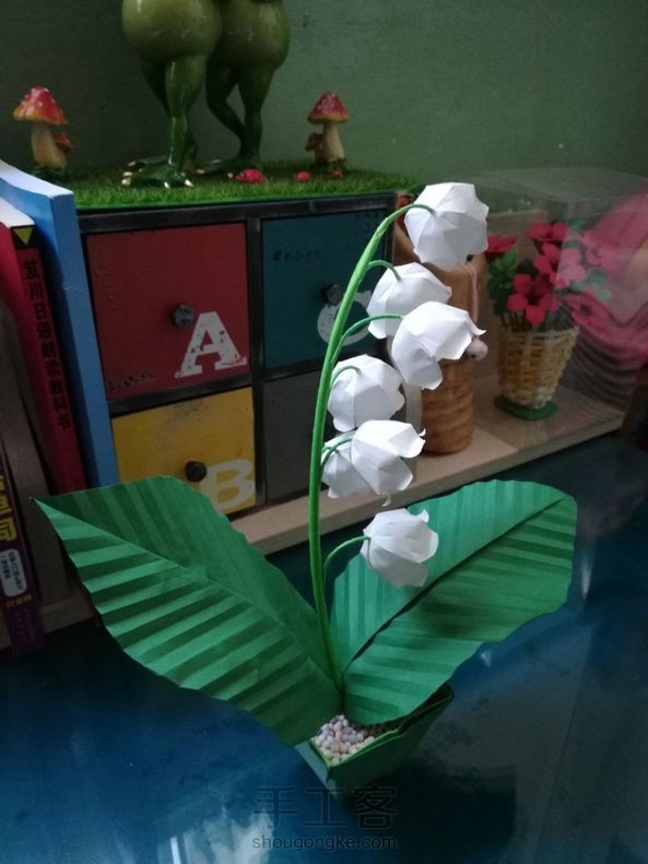 没有用铁丝，完全用的是纸。谢谢楼主分享教程！ 第1张