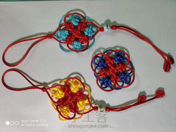 多谢教程。
需要熟练掌握轴冰花。
编结就是要动手，才能熟练。 第3张