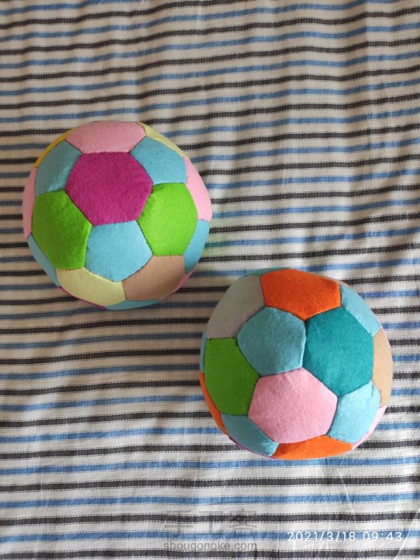 做了两个足球⚽⚽ 第1张