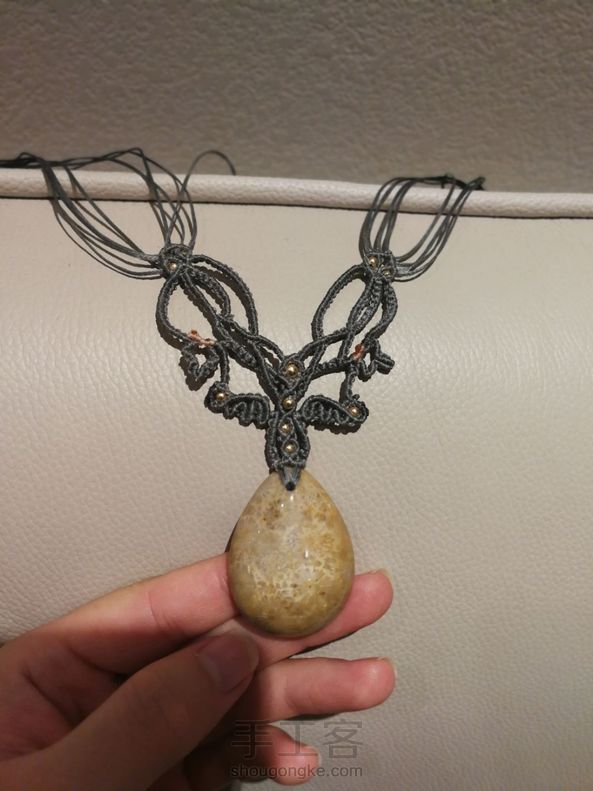 再也不想编雀头结了😔