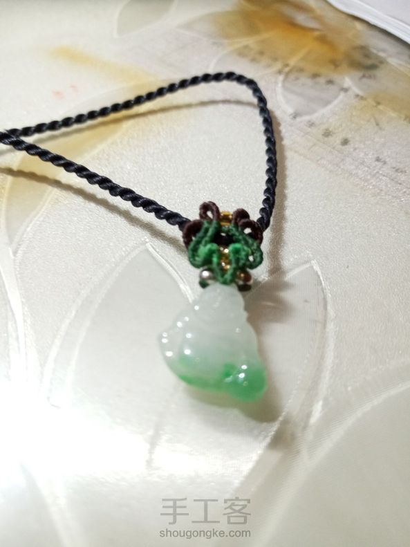 这个佛特别小，0.45的线做的，挺好！换过几次造型了，这次满意。