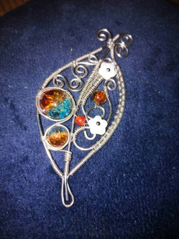 绕8字还真是困扰啊~银色铜线会被说是铁丝，也是醉醉的~