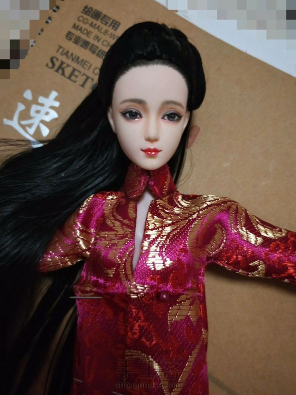 半成品，很多材料都没有只能做成这样子。做的不好请见谅！感谢教程！🙏 第4张