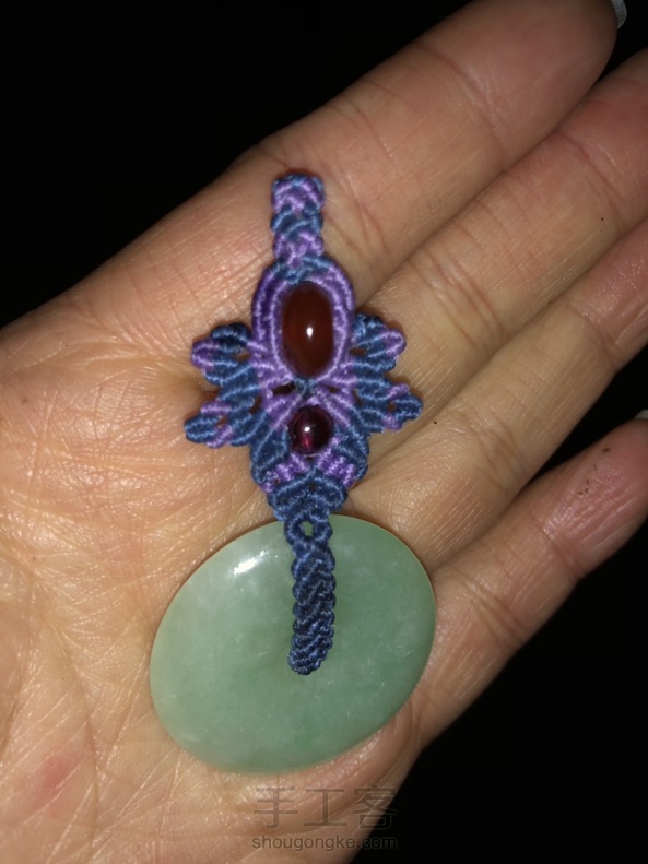 明天来编挂绳 谢谢分享 第1张