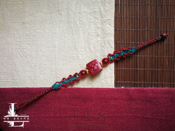 用了六股蜡金线，感谢教程💕