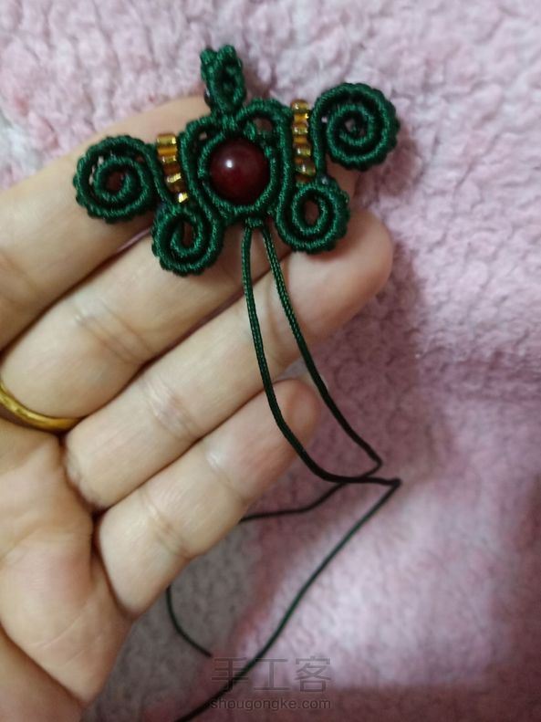 没编好，手工粗糙，下次改进！谢谢教程！老师辛苦了！ 第2张