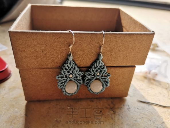 好看的耳环，谢谢教程