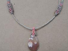 第一次尝试这样的调节扣，效果很棒，编线预留的长一些就可以当腰花了。