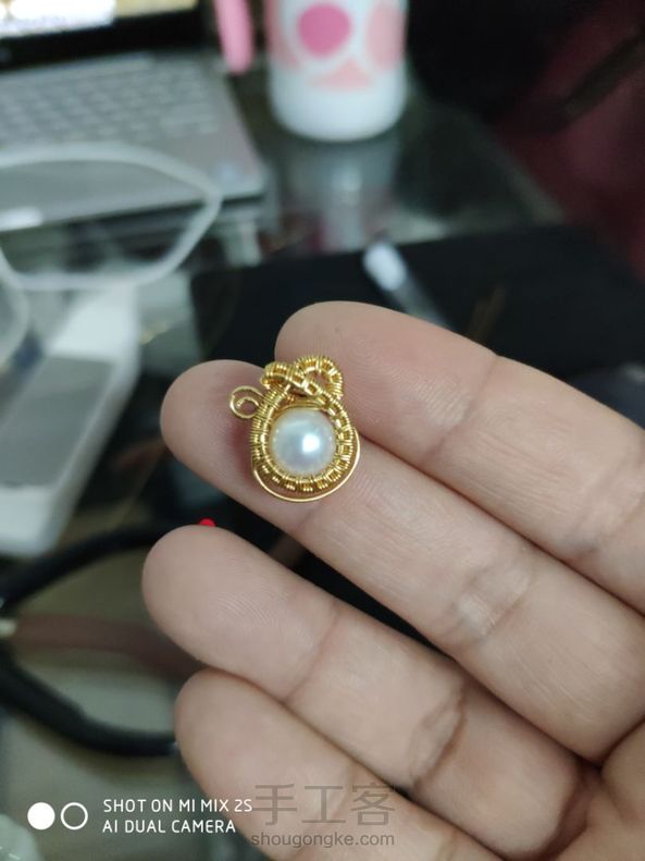 第一次做,成品还是不错的，直接被妹妹拿去了😄