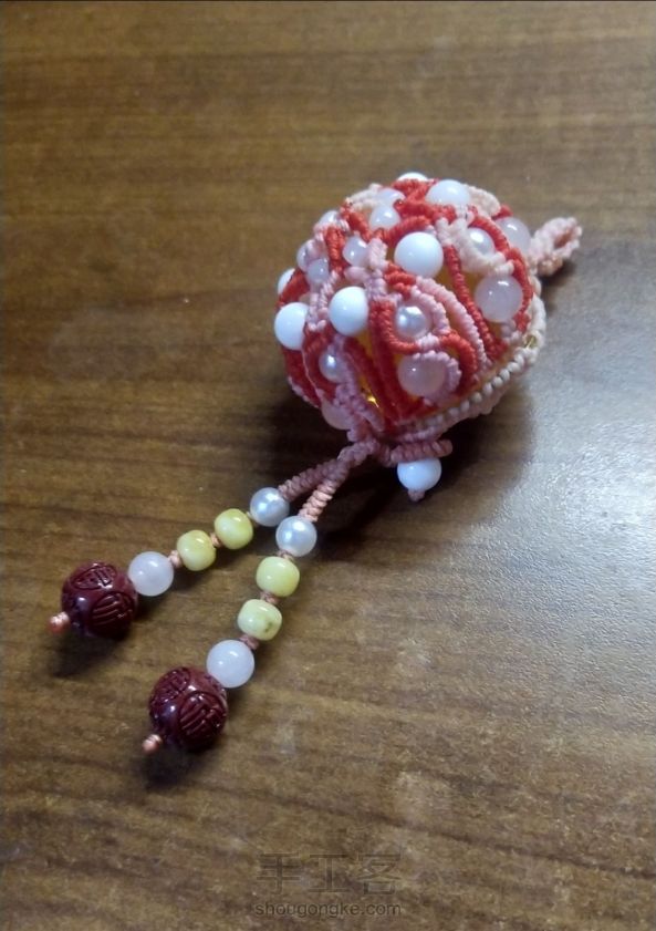 老师的小花球装我的蜜蜡球球正好，感谢老师，么么哒😘 第2张