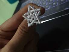 处理一下线头，做了一个小星星