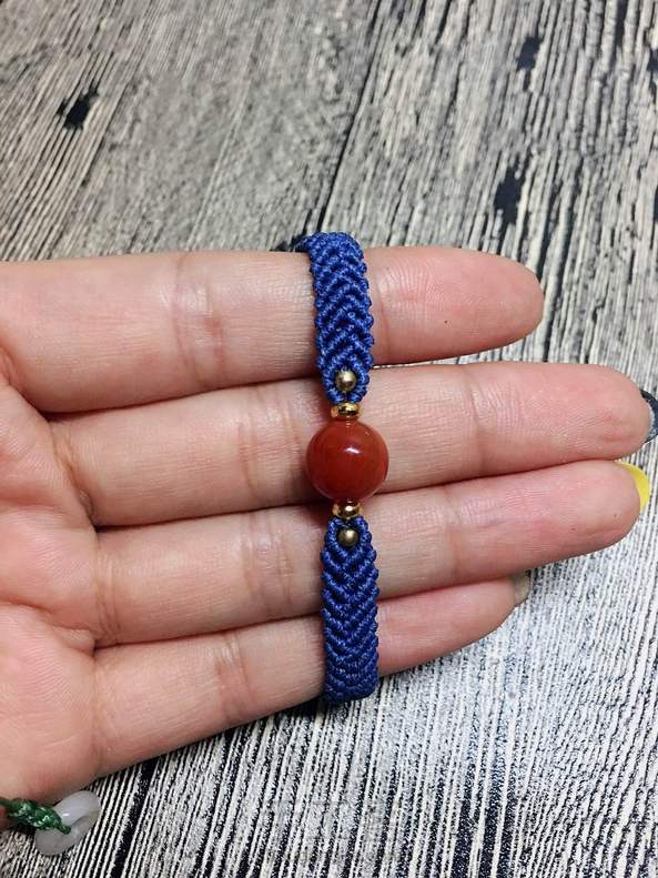 一款既简单好看且实用的手绳，搭配各类圆珠非常nice🤪 第1张