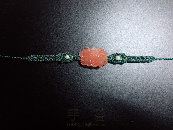 手绳好看但是好像是颜色搭配的问题，出来效果不是很理想