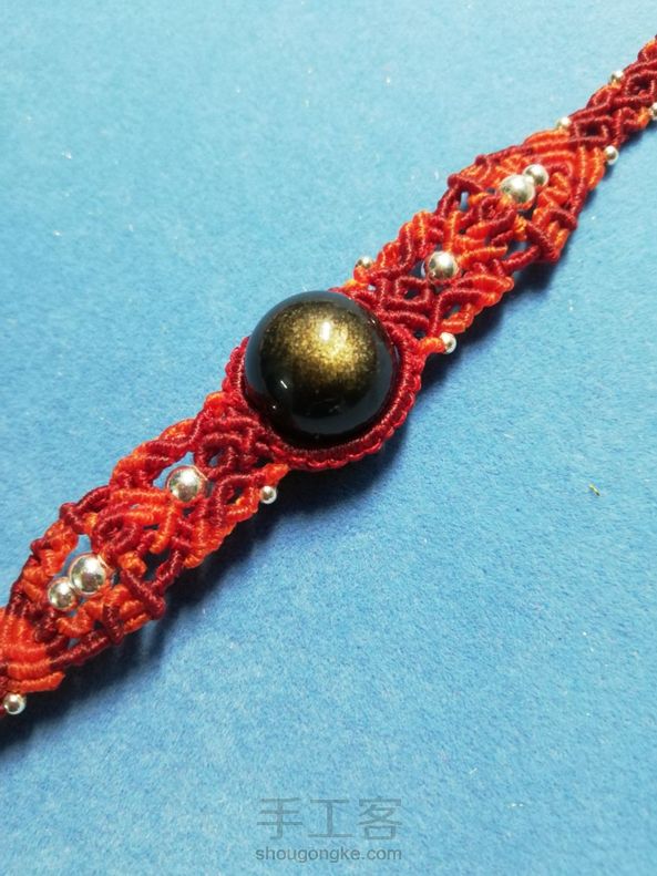 一直很喜欢囡绳老师的作品，以前只是看看不说话，现在终于动手做出来了，可惜我技术不到家，达不到老师那样的效果，况且我还是个拍图渣😂 第7张