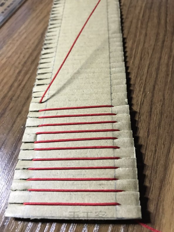 织布机➕玉线，做出戒指