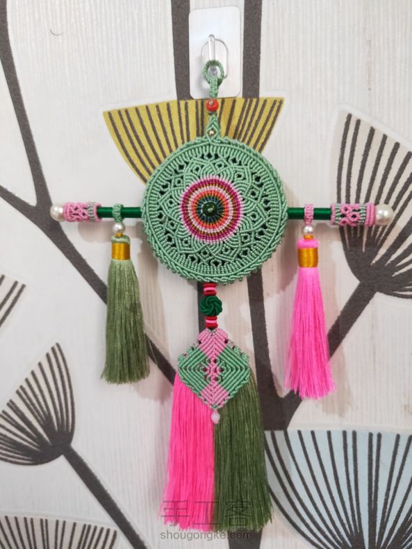 谢谢牧歌老师的教程  里面塞了香包   美滋滋！