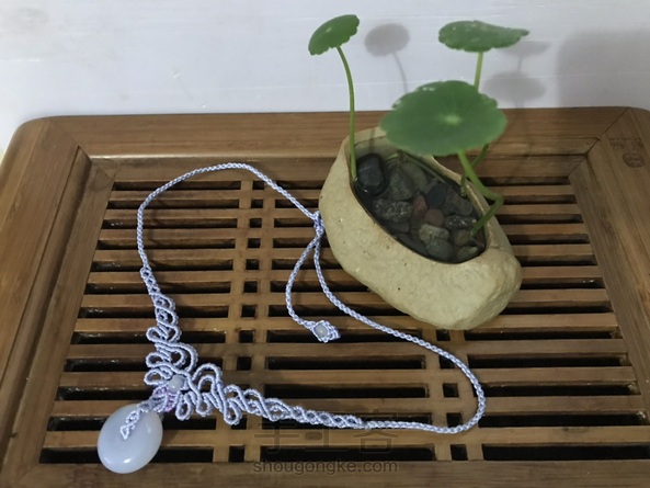 谢谢教程，喜欢这个款。取线长了做了一点改动。