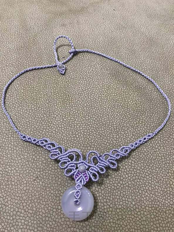 谢谢教程，喜欢这个款。取线长了做了一点改动。 第1张