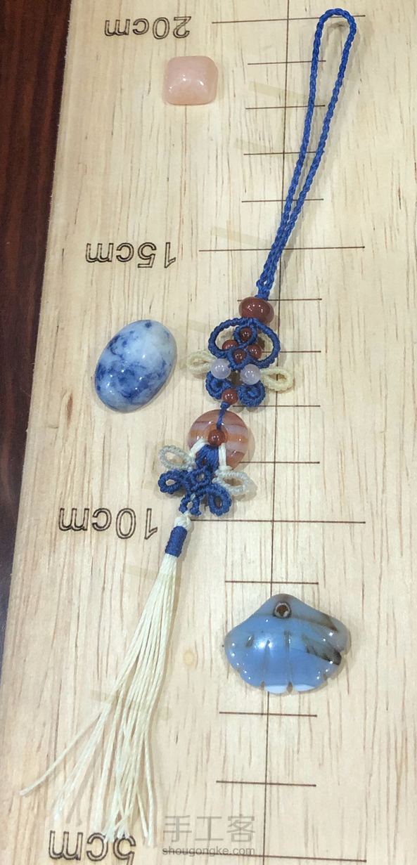 环圈小了，作了小小改动，款式好漂亮，谢谢分享教程