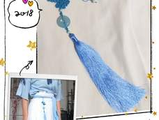 送了个腰挂给小姑娘搭配她的汉服元素裙子,她可开心了。
感谢教程!