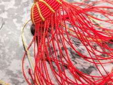 六股股线灯笼耳坠