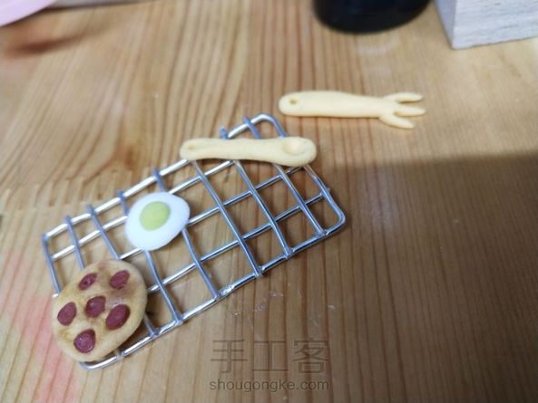 金色颜料没有，就是叉子勺子有点奇怪，哈哈！