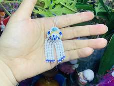 瓷白米珠更搭配😄小青花