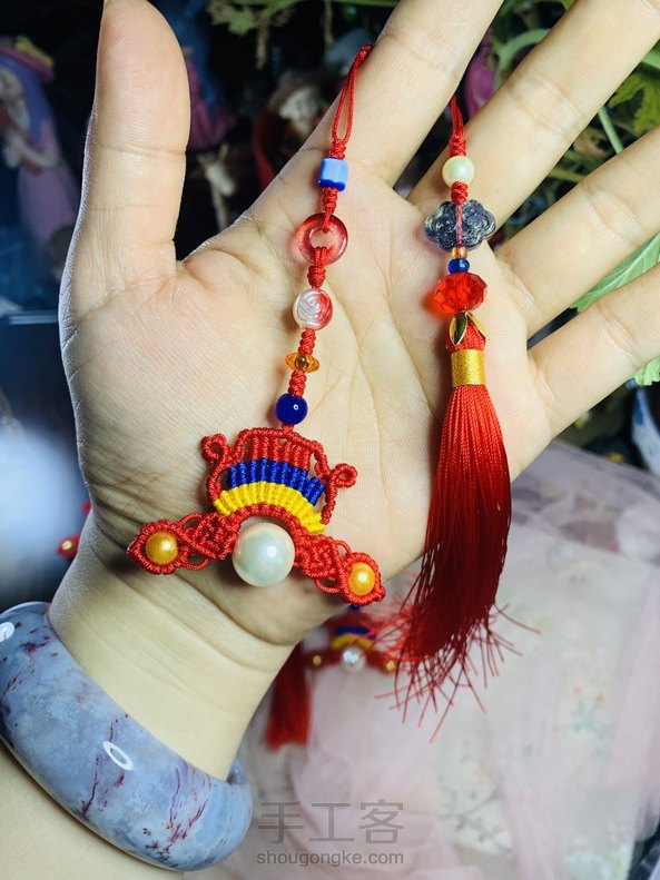 非常感谢亲的教程🌹🌹🌹做成压襟很奈斯😄 第1张