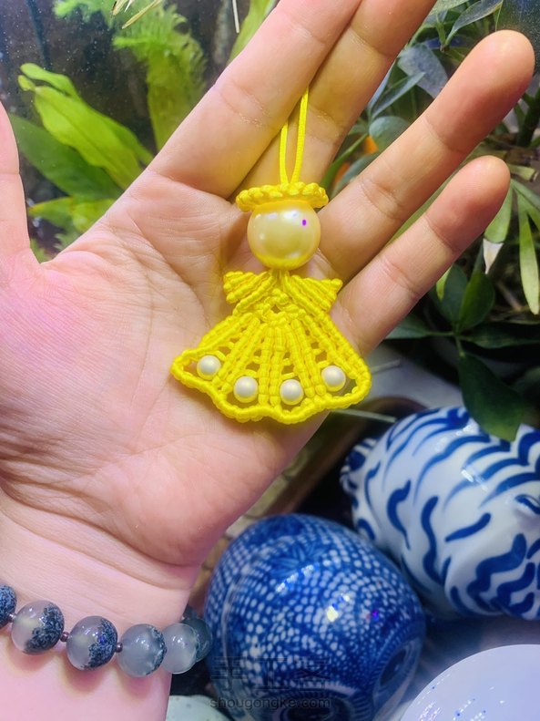 非常感谢老师分享是教程🌹🌹🌹金色安吉拉 第1张