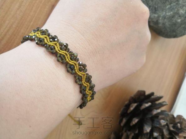 嗯😊，金曜石的，手链，颈链两用！ 第4张