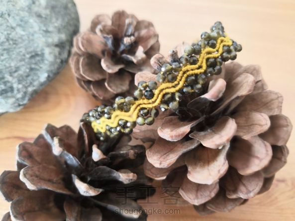 嗯😊，金曜石的，手链，颈链两用！ 第7张