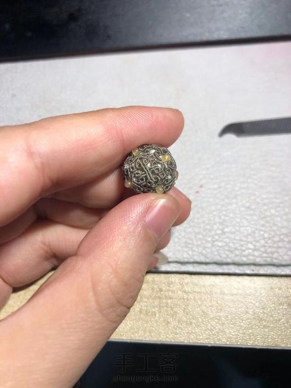 谢谢教程，刚好是我需要的，编成一颗超小的小香珠