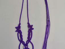 新手小白第一次做这么复杂的作品，没有蜡线，没有珠子，没有石头，可是因为太喜欢了还是坚持做了，还是很满意哒，谢谢老师的教程！