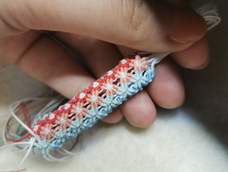 非常感谢作者的教程!超级好看!我的是8色0.55圆蜡,下次用十几种颜色增加宽度会更漂亮