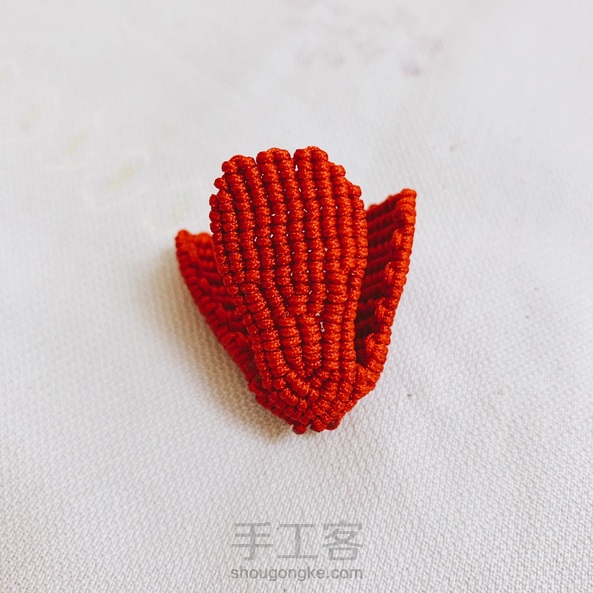 前两天终于完成了，总觉得做了好久。刚开始按教程做了五朵可是挂上去后发觉不够完美，就按其中一个上传的学生教程放了三朵，还另外加了一只蝴蝶，哈哈哈。除夕快乐哦 第3张
