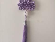 云梦江shi(九瓣莲)吊坠,做了一个双面的,两面不同颜色~