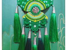 这几天有点忙，本来前两天就能做完了，断断续续今天才做完，中间换成了扣子，牧歌老师的花嫁还有没有学习的，加油！